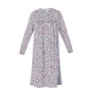 Aria Size 4X Floral Nightgown Minky Velour Long Sleeve Ballet Night Gown NWT